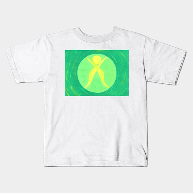 Letting go and freeing Kids T-Shirt by Kunst und Kreatives